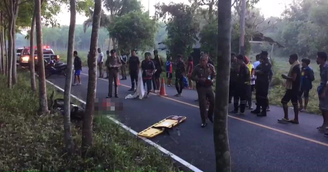 หนุ่มใหญ่ถูกเพื่อนร่วมวงเหล้าดักแทงดับข้างถนน