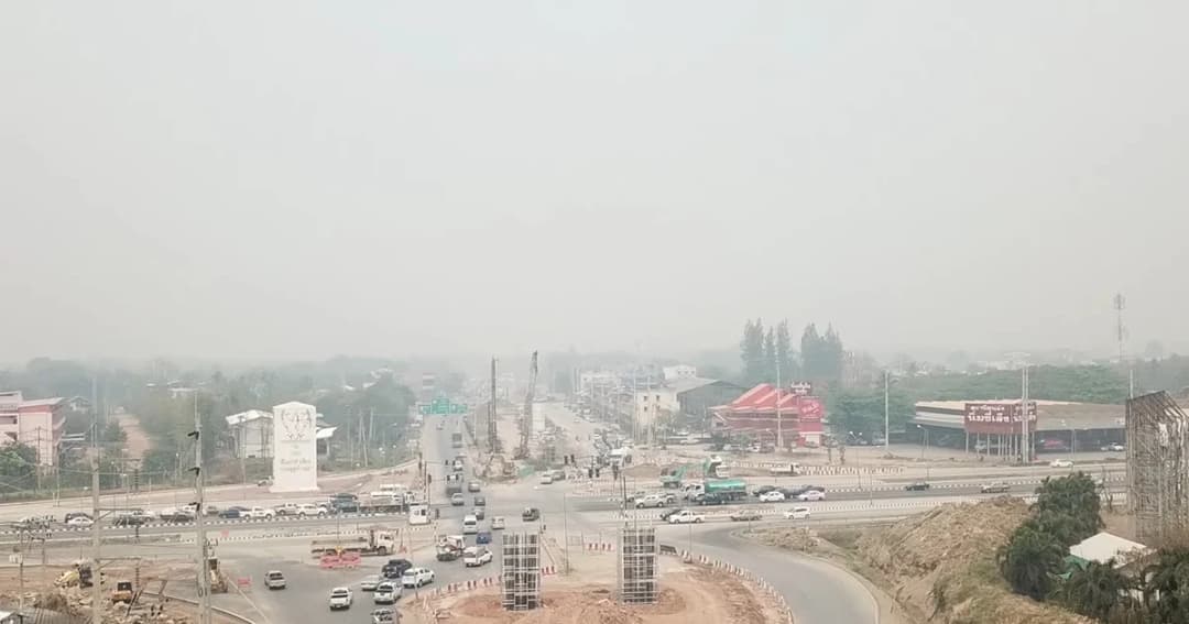 ลำปางหนัก ทั้งหมอกควันไฟป่า ทั้งอากาศร้อนจัด