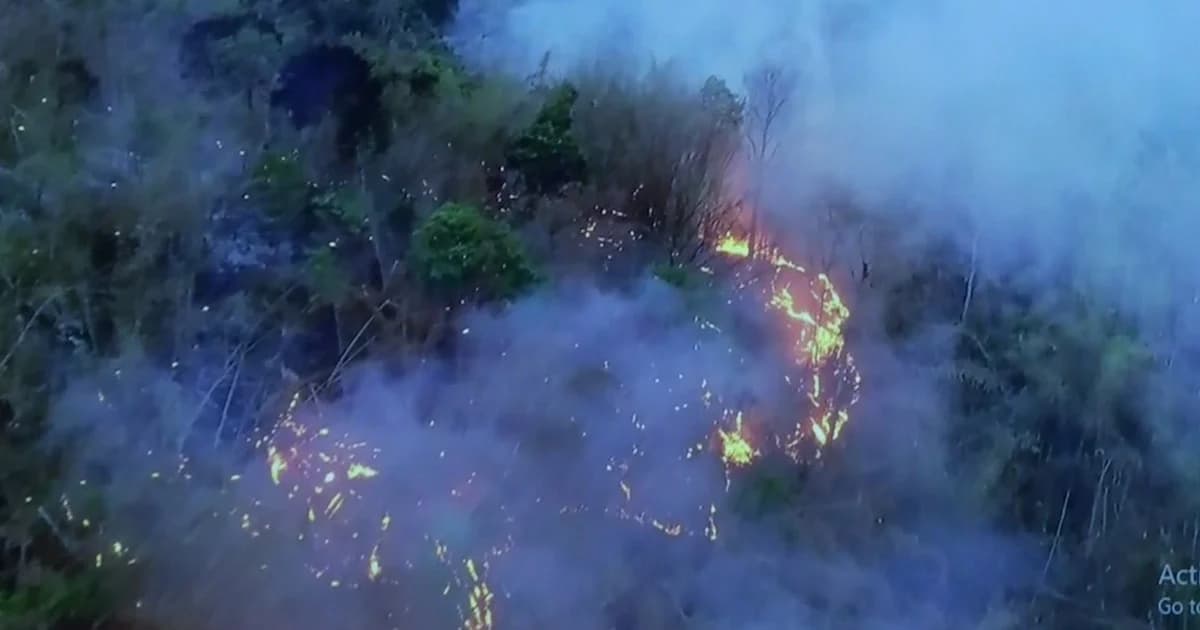 คาดควบคุมไฟป่าดอยจระเข้ จ.เชียงราย ได้ทั้งหมดในวันนี้ จับมือเผาได้แล้ว 1 คน