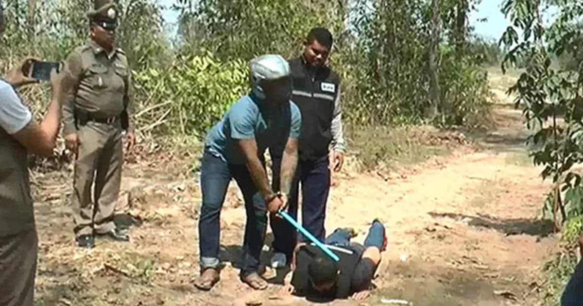 ทำเเผน หนุ่มโหด ใช้สปาต้าฟัน 2 พ่อลูก บาดเจ็บ-เสียชีวิต ! เมียร่ำไห้ ขอชีวิตแลกชีวิต