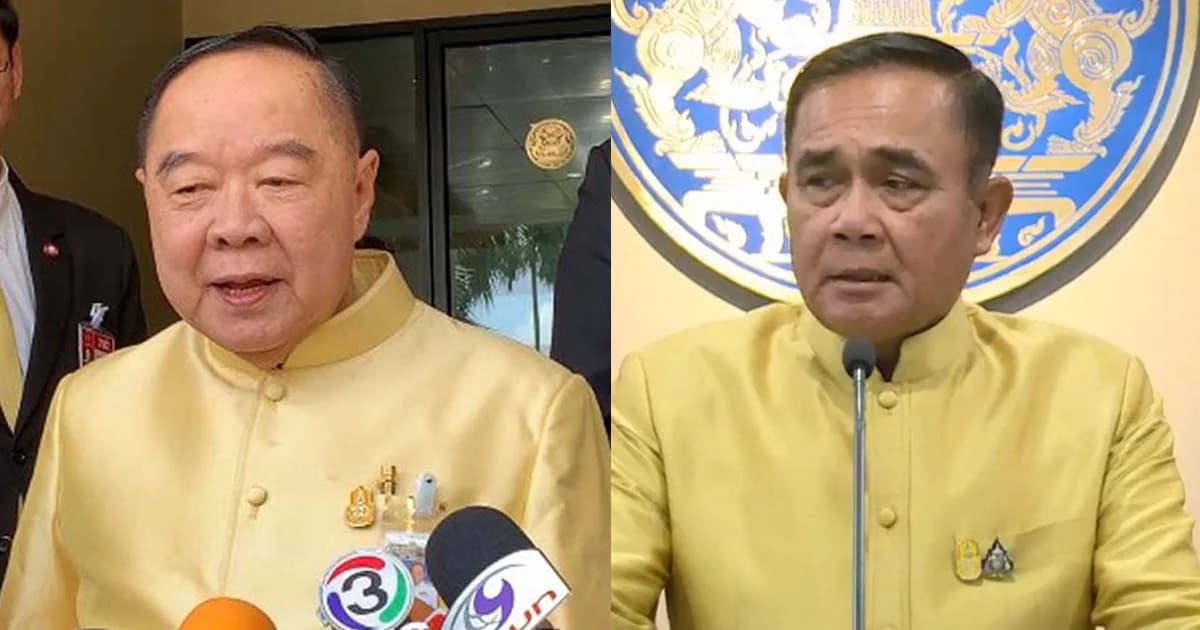 “บิ๊กตู่-บิ๊กป้อม” อุบตอบปม “รัฐบาลแห่งชาติ”