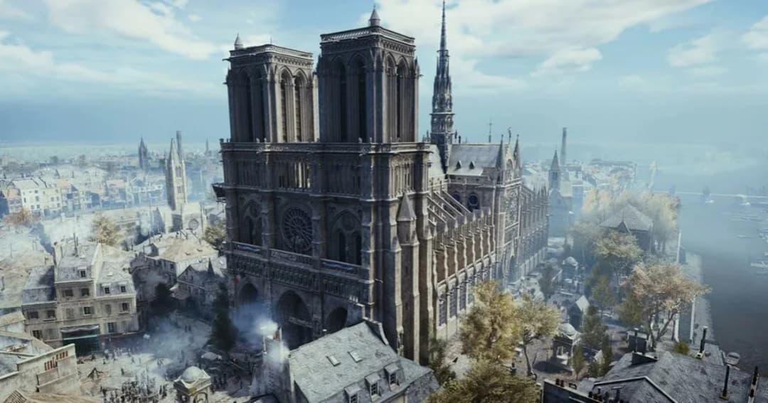Ubisoft บริจาคเงิน 5 แสนยูโร เพื่อบูรณะมหาวิหารนอเทรอดาม พร้อมแจกเกมส์ Assassins Creed Unity ให้เล่นฟรี