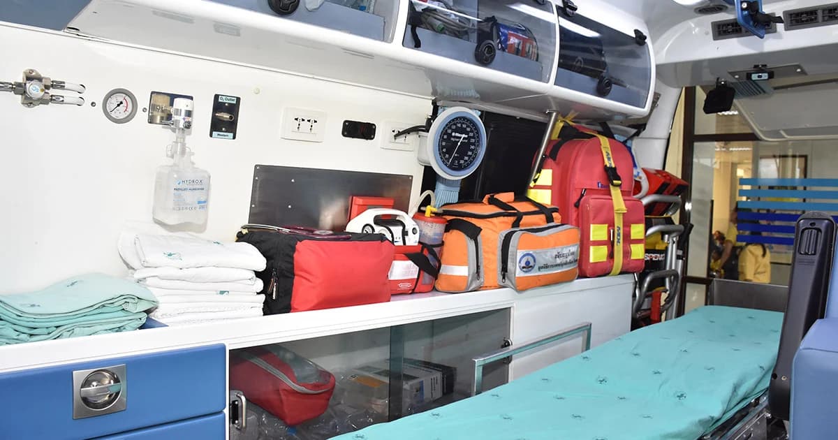 คุมเข้มมาตรฐาน ‘รถพยาบาล’ เพื่อความปลอดภัย ผู้ป่วย-ญาติ-จนท.