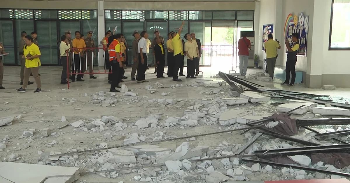 ผู้ว่าฯสั่งปิด รร. ชั่วคราว! หลังพายุถล่มขอนแก่น ผนังอาคารพังทับ ด.ญ. 4 ขวบดับ