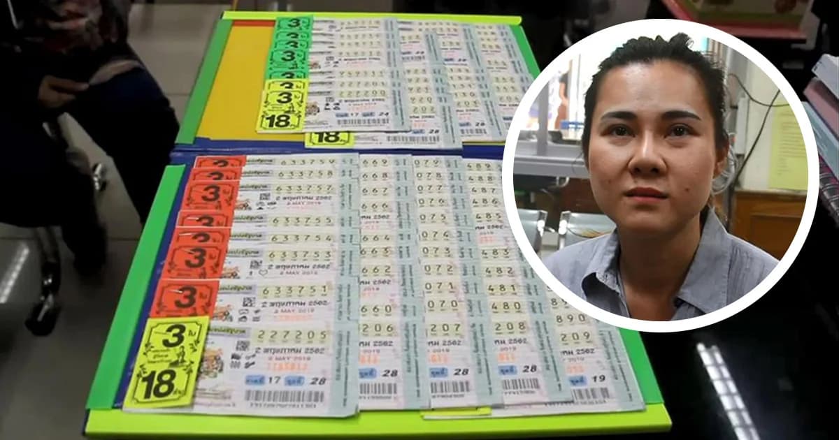 เเม่ค้าน้ำจับเลี้ยง เก็บลอตเตอรี่ได้ 300 ใบ นำส่งคืนเจ้าของ