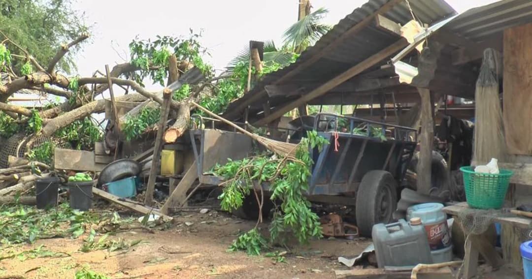 พายุฤดูร้อนกระทบ 30 จังหวัด ปภ.เร่งให้ความช่วยเหลือ