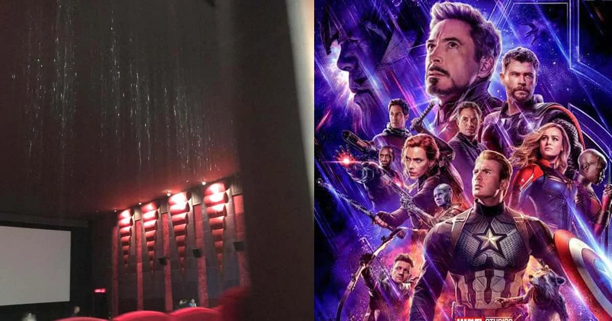 ยิ่งกว่า 4DX! คนดู Avengers Endgame เจอเอฟเฟกต์น้ำตกจริงกลางโรงหนัง