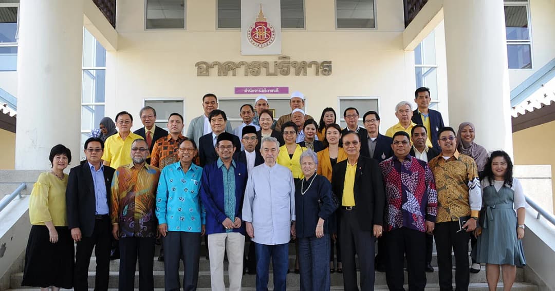 อดีตนายกรัฐมนตรีมาเลเซียพร้อมคณะ เดินทางเยือน ม.วลัยลักษณ์