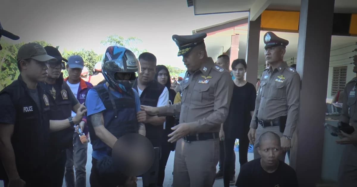 รวบแล้ว! มือปืนโหดยิงอริดับคาบ้านนครปฐม 3 ราย ทั้งที่ไม่เคยรู้จักกัน