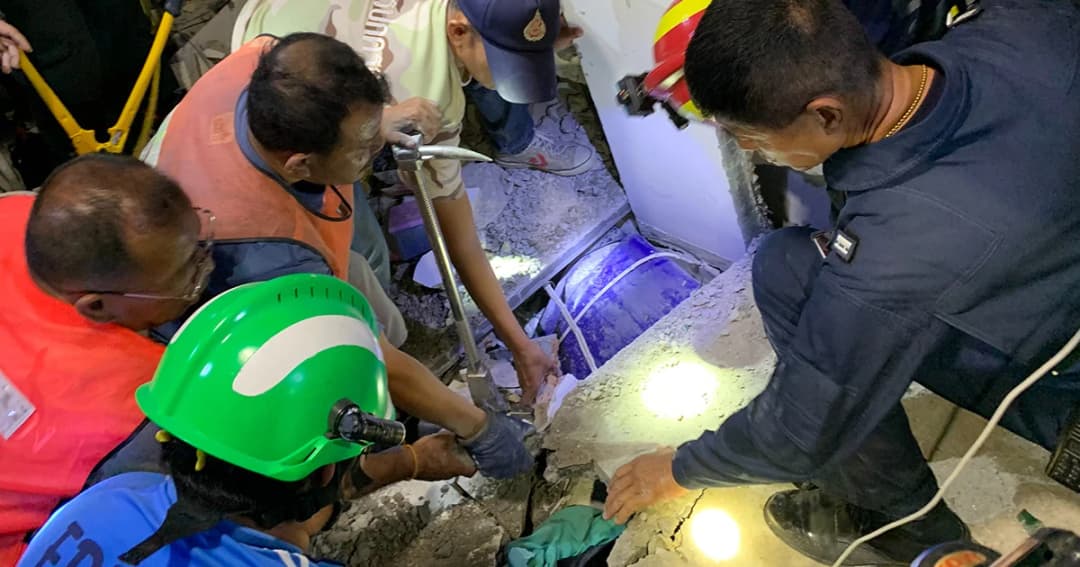 เร่งเยียวยาจิตใจ ‘ผู้บาดเจ็บ’ เหตุอาคารถล่ม จ.ประจวบฯ