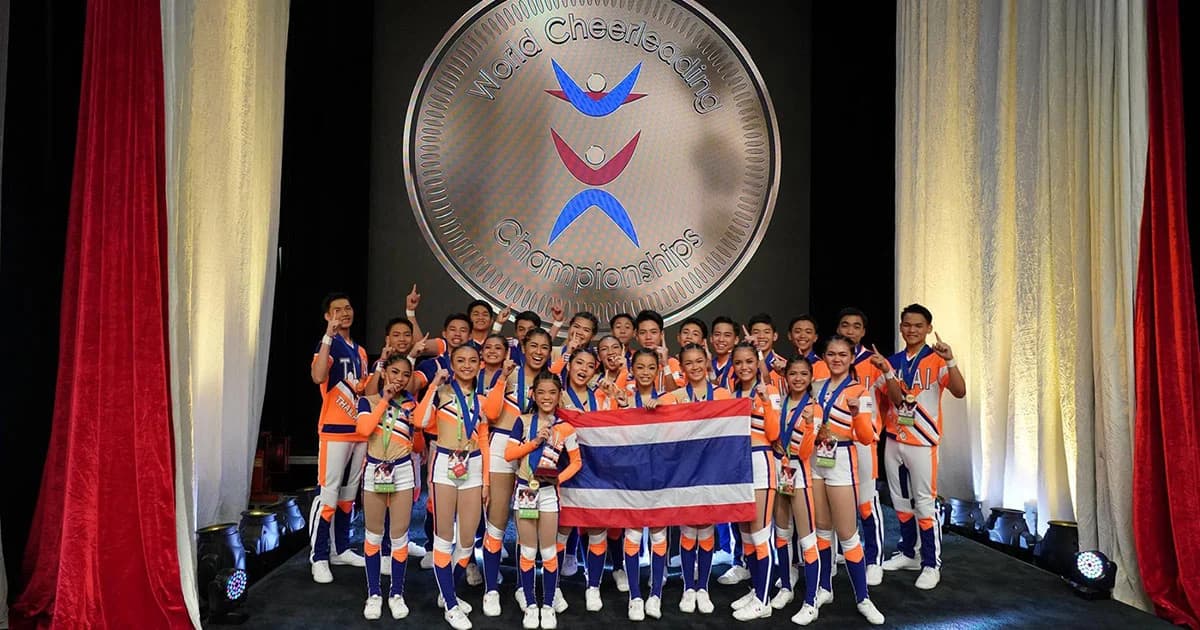 เด็กราชบุรีคว้าแชมป์เชียร์ลีดเดอร์โลก 2019 ICU World Cheerleading Championships (คลิป)