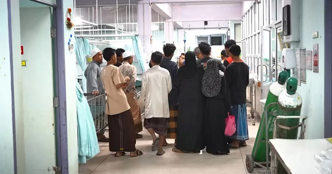 คนร้ายควงอาก้า ยิงถล่มครอบครัว ผญบ. ! เจ็บ 4 เมียดับ ที่บันนังสตา