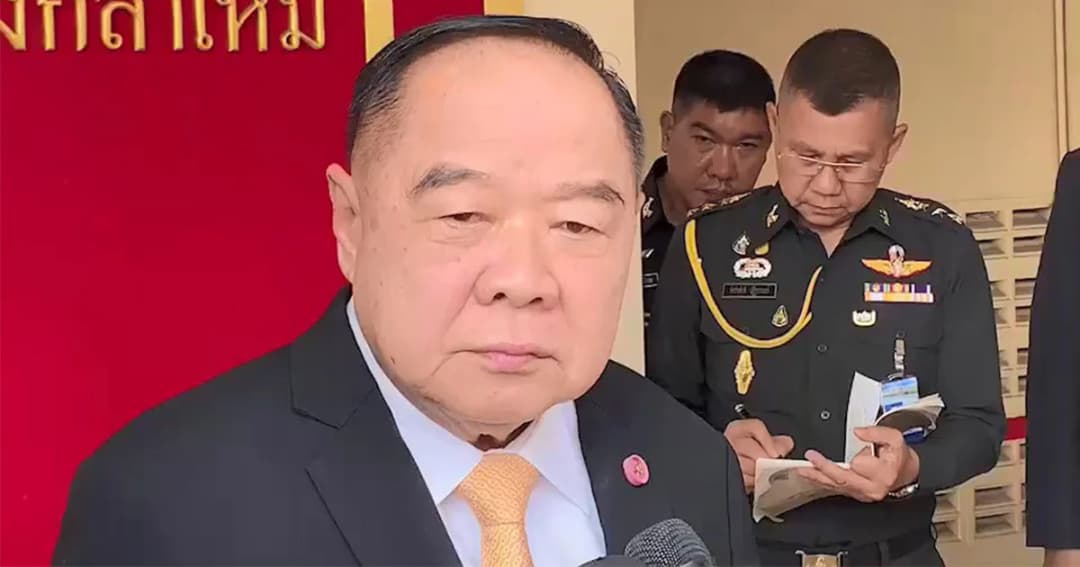 บิ๊กป้อม เเสดงความเห็น น้องนายกฯ เคยเป็น สนช. ถ้าจะเป็น สว. ก็ไม่เห็นเป็นไร