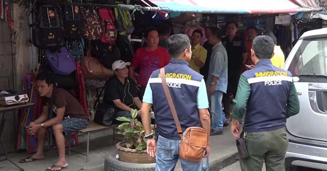 จับต่างด้าวทำงานผิดกฎหมาย พบแอบขายของมากที่สุด