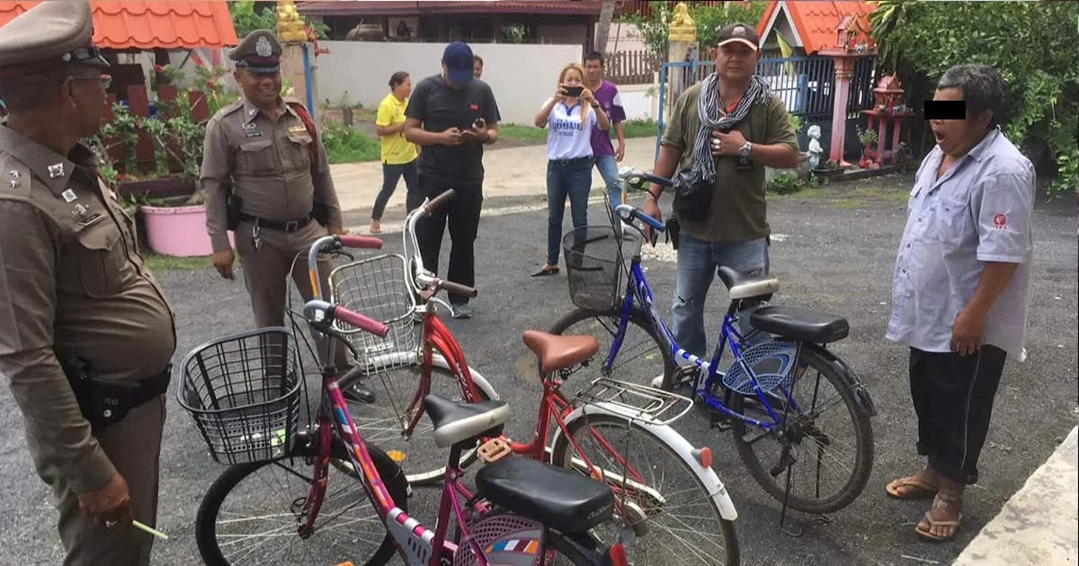 ลักจักรยาน – จักรยานยนต์ขาย อ้างหาเงินรักษาโรคเกาต์