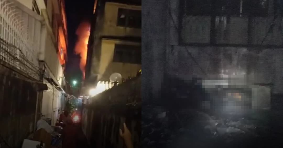 สลด! ไฟไหม้บ้านย่านศาลเจ้าพ่อเสือ หญิงวัย 67 ปี ผู้ป่วยติดเตียงถูกไฟคลอกดับ 1