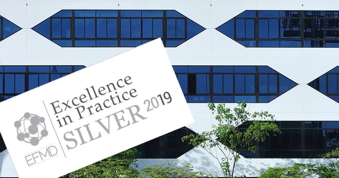 บัญชีธรรมศาสตร์ควงสองพันธมิตร คว้ารางวัลแนวปฏิบัติที่เป็นเลิศระดับโลกจาก EFMD