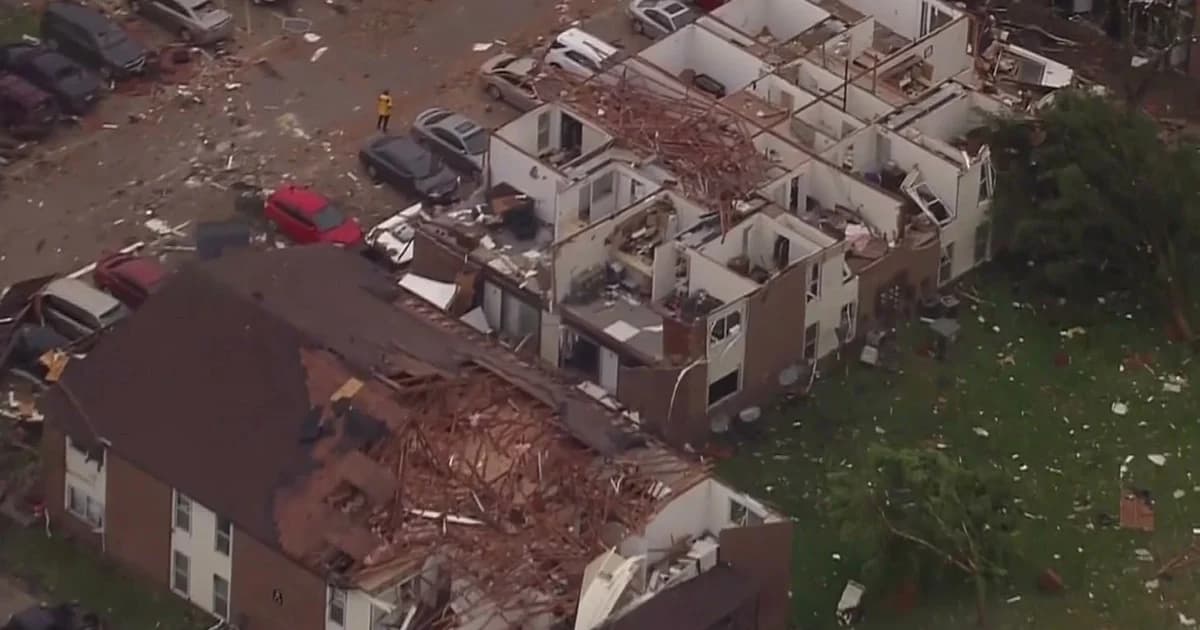 ทอร์นาโดถล่มรัฐมิสซูรี สหรัฐฯ พบผู้เสียชีวิต 7 ราย