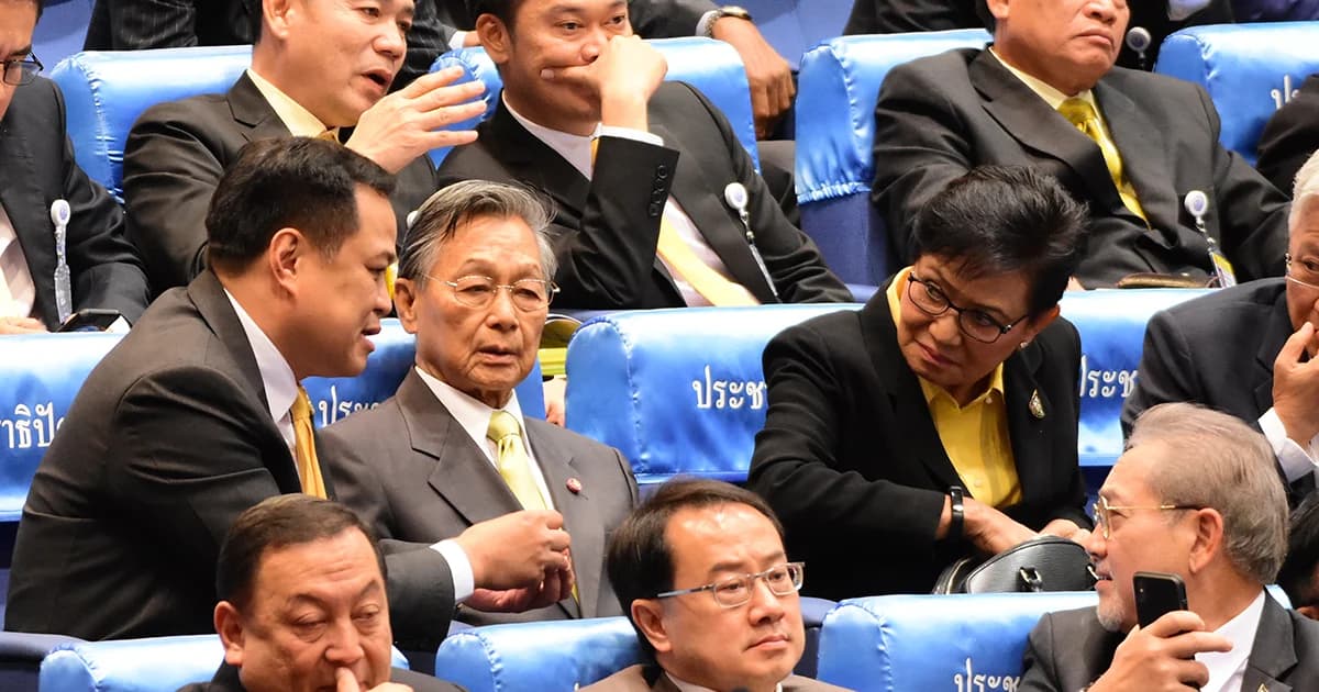 “ชวน” ชนะโหวตประธานสภา ส่อมีงูเห่าเสียง 7 พรรคพันธมิตรแหว่ง