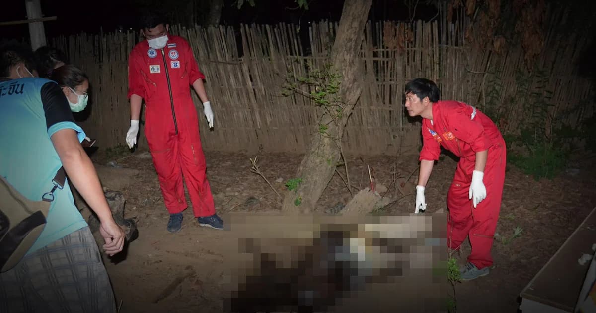 พบศพตาวัย 69 ปี ดับปริศนาหน้าบ้านพัก