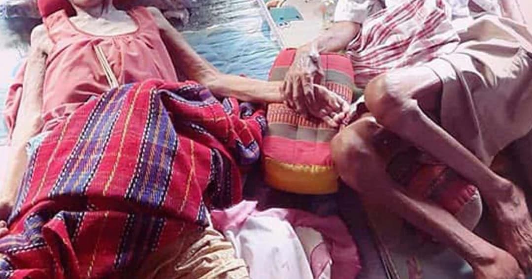 ซาบซึ้ง “คุณตา-คุณยาย” นอนจับมือกัน สิ้นลมหายใจวันเดียวกัน