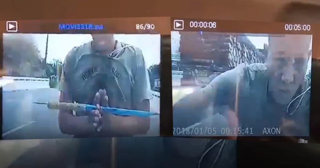 “ขอเงินไม่ได้ ต้องเจอแบบนี้” ชายฉกรรจ์กระโดดเกาะหน้ารถใช้มีดแทงกระจก