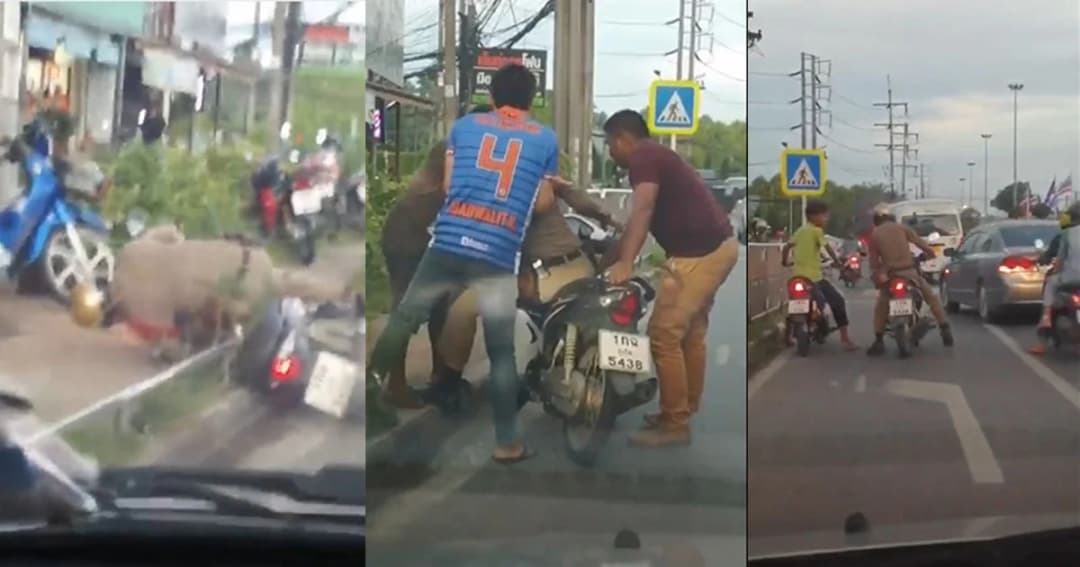 ชี้แจงตำรวจ จยย.ล้ม เพราะป่วย ไม่ได้เมาแล้วขับ