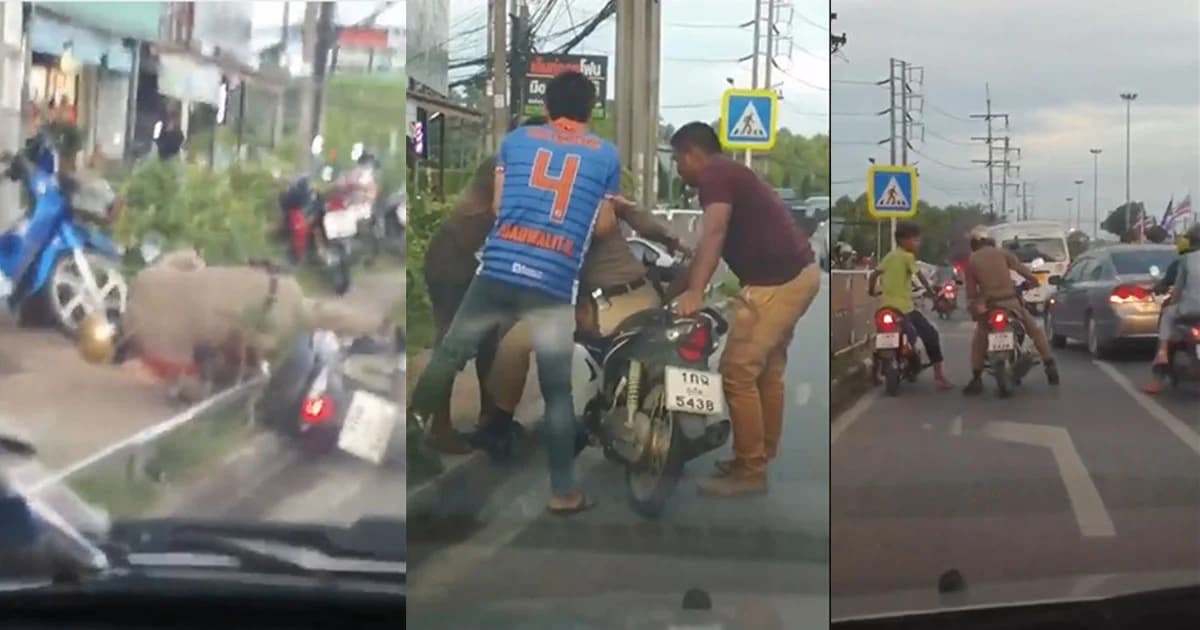 ชี้แจงตำรวจ จยย.ล้ม เพราะป่วย ไม่ได้เมาแล้วขับ