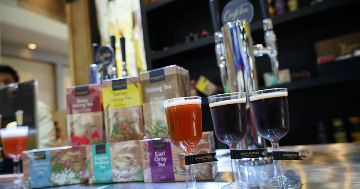 เปิดประสบการณ์ Craft Tea ครั้งแรกในไทย พร้อมเรื่องชาครบวงจรจาก Singha Park Chiang Rai