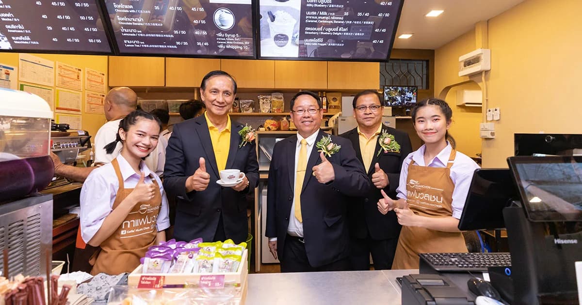 ซีพีออลล์ จับมือ ซีพีรีเทลลิงค์ มอบร้านกาแฟสร้างอาชีพให้ นร.ที่บกพร่องทางการได้ยิน