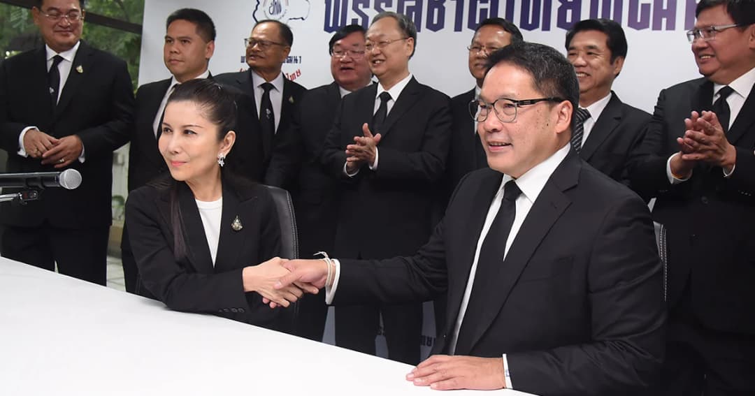 “พปชร.” เทียบเชิญ “ชทพ.” ร่วมตั้งรัฐบาล กัญจนา ขอรอมติพรรค ปัดหารือโควต้า รมต.