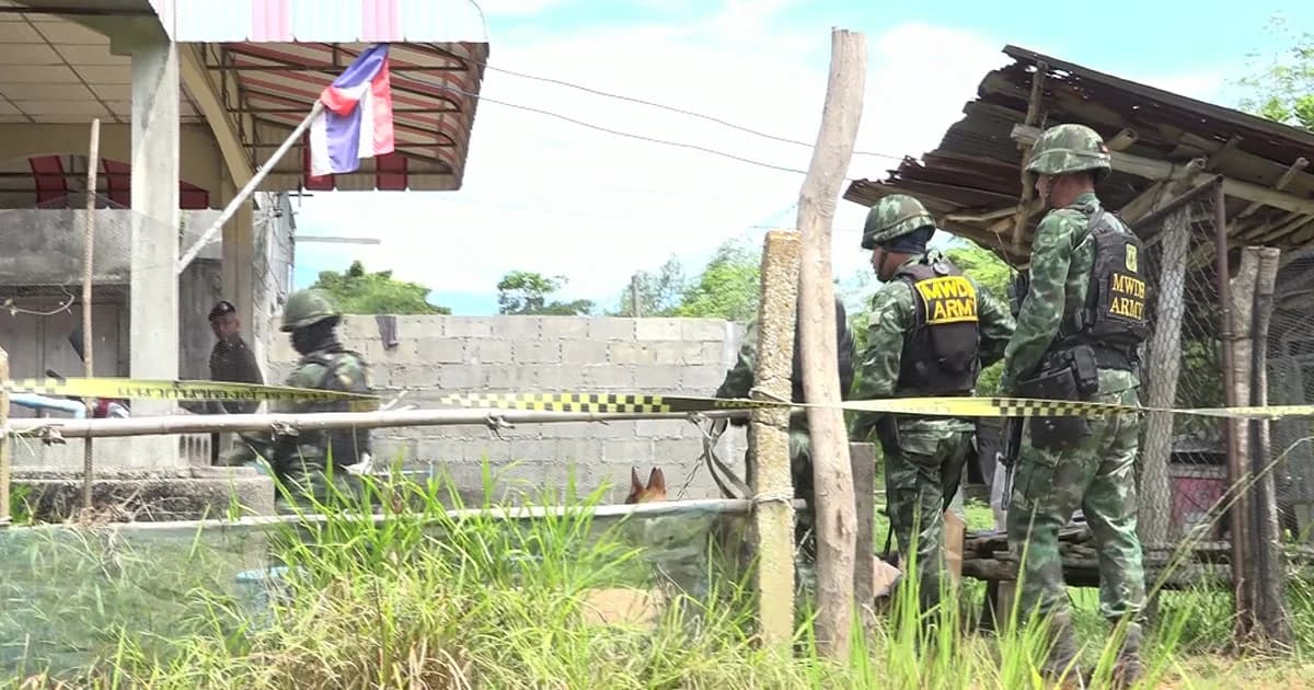 คนร้ายถล่มยิงอาวุธสงคราม-ปาระเบิดบ้านชาวยะลา เจ้าบ้านสู้ยิงโต้รอดหวุดหวิด