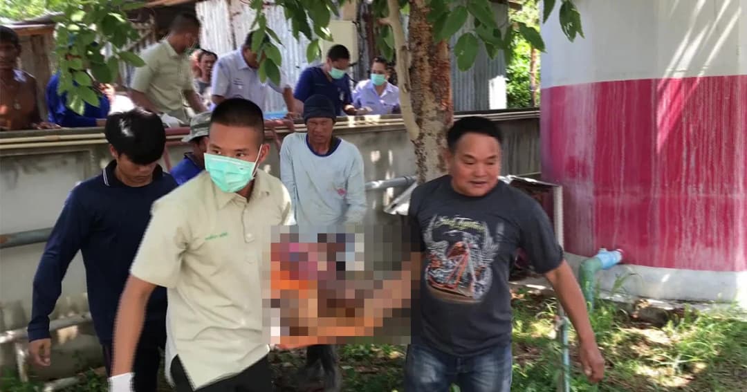 หนุ่มก่อสร้าง ถูกไฟฟ้าช็อตขณะทำงานดับ