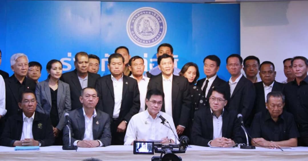 จุรินทร์ : ปชป.จำเป็นต้องร่วมรัฐบาลเพื่อแก้รัฐธรรมนูญ-ช่วยเกษตรกร