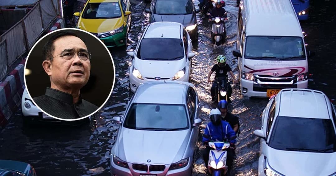 นายกฯ สั่งกทม. เร่งระบายน้ำ แก้ปัญหาฝนตก-รถติดหนึบ