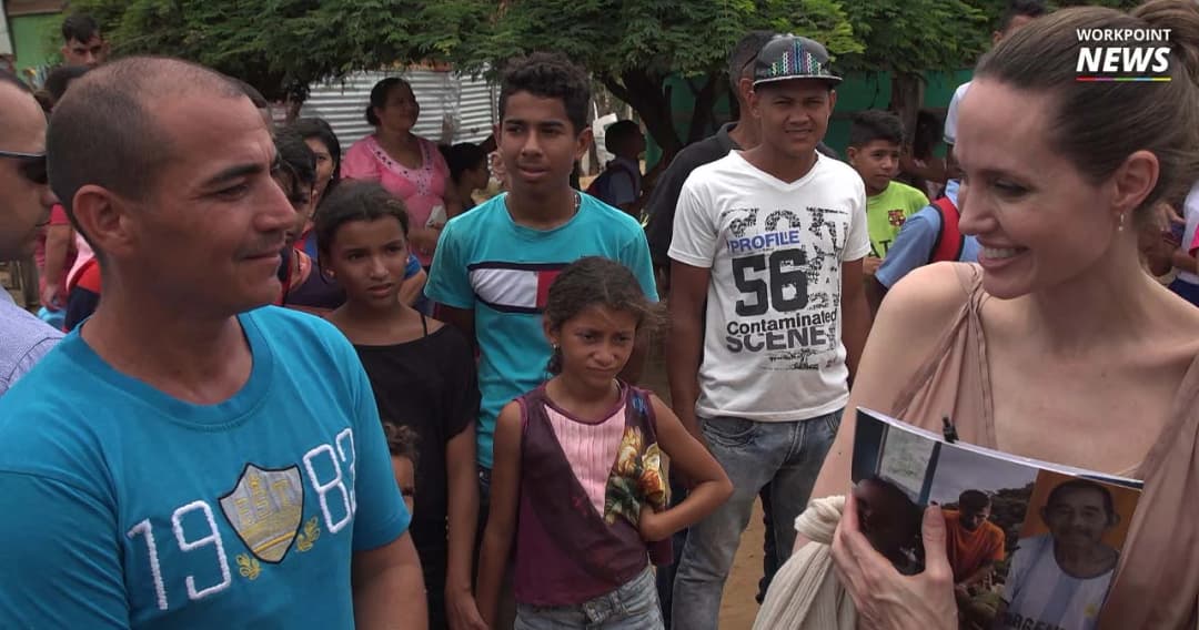 แองเจลินา โจลีวอนนานาชาติยื่นมือช่วยเด็กในเวเนซูเอลา