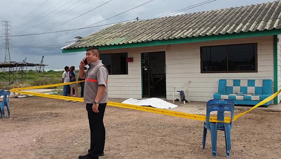 รปภ.ถูกตีดับหน้าห้องพัก คาดขัดแย้งเรื่องเงิน