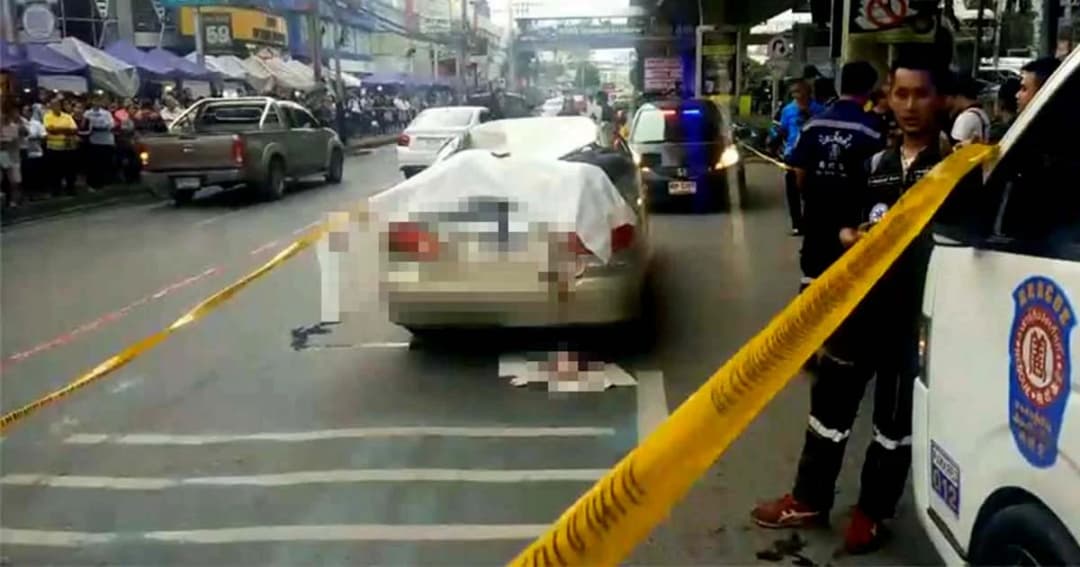 นักศึกษาขี่ จยย.ชนราวสะพานพระราม 4 ตกลงมา ดับคาที่