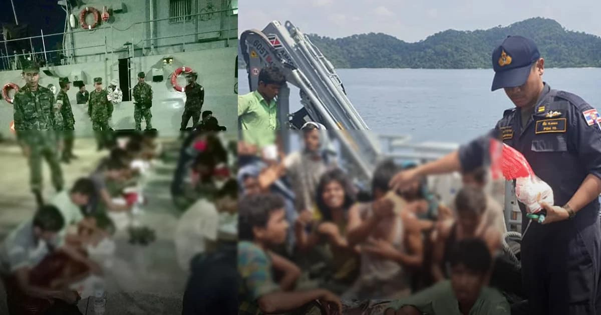 ทร. คุมตัวคนไทยและผู้อพยพโรฮีนจา 65 คน จ.สตูล หลังช่วยเหลือด้านมนุษยธรรม