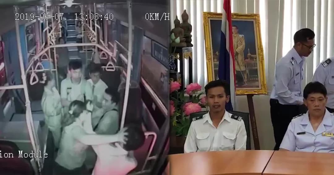 โชเฟอร์สาย 129 ต่อยสาว หลังเตือนไม่ให้เล่นมือถือ