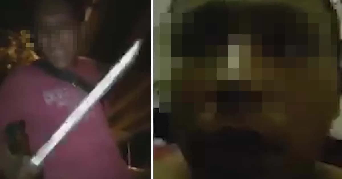 โจ๋เชียงใหม่ควงดาบซามูไรท้าอริ สุดท้ายสำนึกผิดรีบออกมาขอโทษ