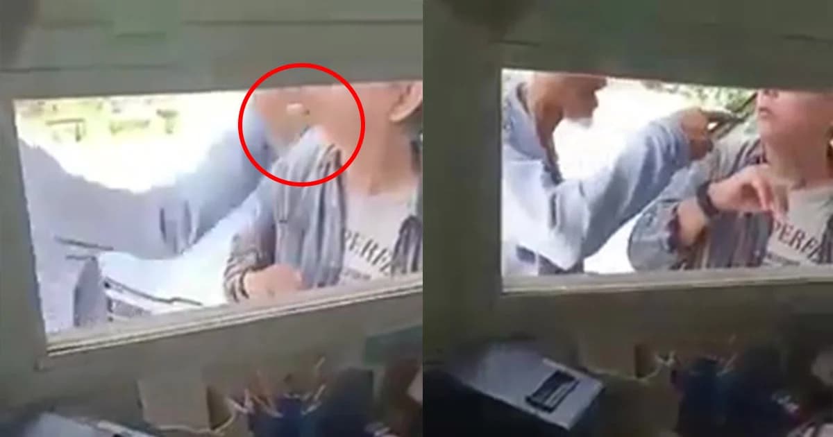 ลุงหัวร้อนตบหน้าต่างชาติ ไม่พอใจขับรถปาดหน้า