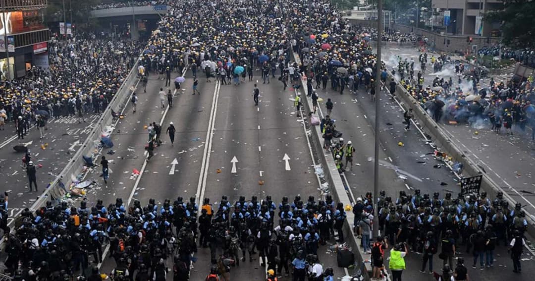 ส่อเดือดอีกรอบ! เตือนคนไทยในฮ่องกง หลีกเลี่ยงพื้นที่ชุมนุมประท้วง 3 จุดสำคัญ