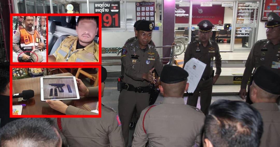 จับแล้ว 2 ผู้ต้องหาคดีวิน จยย.ตีกัน เป็นเจ้าของปืน 11 มม.