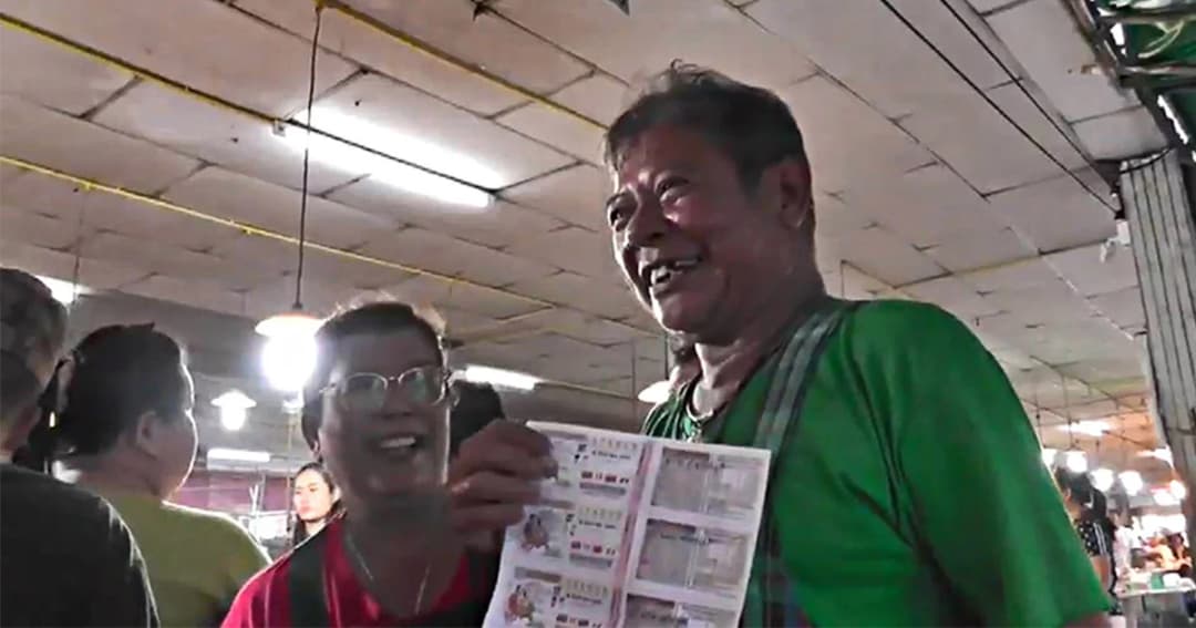 2 ผัวเมียขายข้าวแกง เฮลั่นตลาด ถูกหวย 30 ล้าน เตรียมปลดหนี้ ซื้อบ้าน