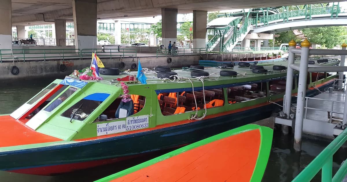 17 มิ.ย.นี้ เปิดบริการเดินเรือเส้นทางใหม่ “บางหว้า-ท่าช้าง” บริการฟรี 6 เดือน