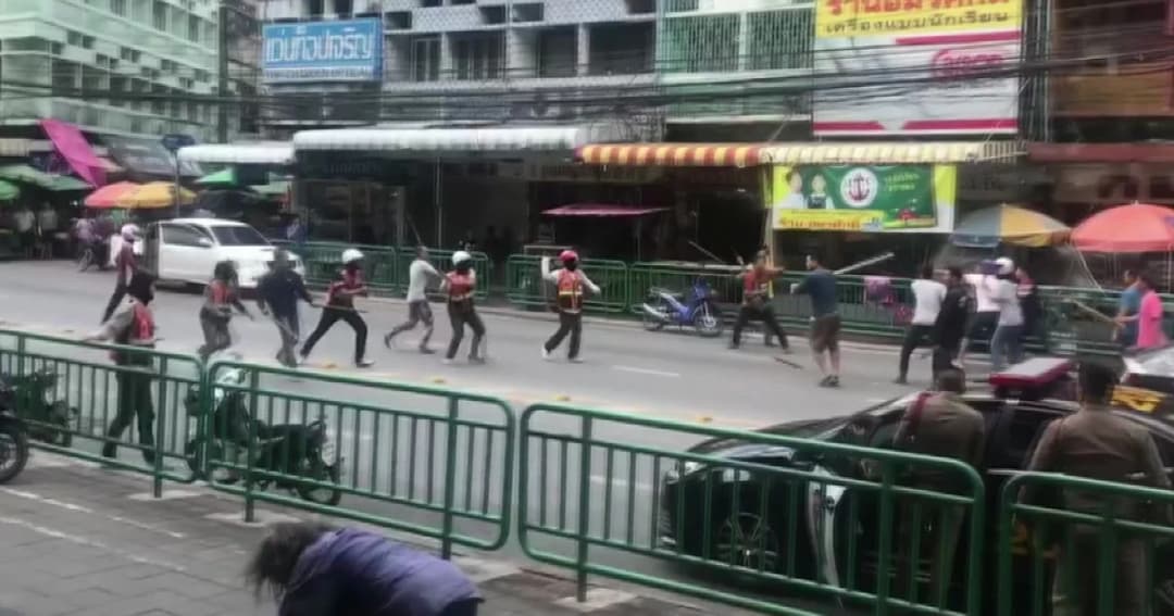 รวบแล้ว 6 ผู้ต้องหา วิน จยย. ยกพวกตีกัน จ่อออกหมายจับอีกนับสิบ