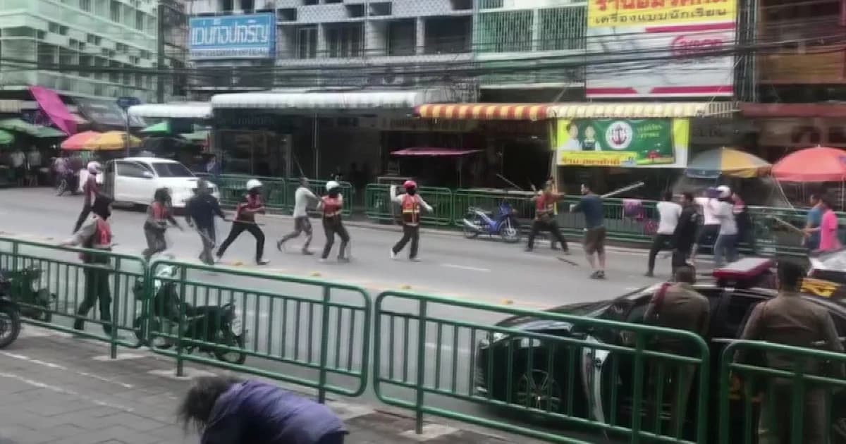 รวบแล้ว 6 ผู้ต้องหา วิน จยย. ยกพวกตีกัน จ่อออกหมายจับอีกนับสิบ