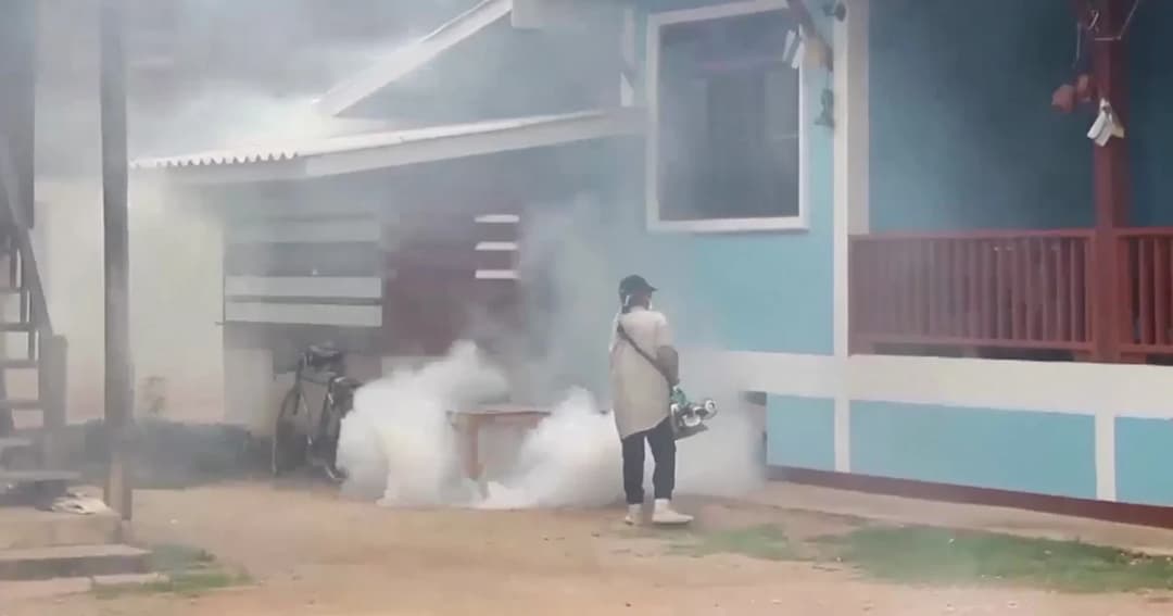 ลำปางระดมพ่นหมอกควัน พบไข้เลือดออกระบาดหนัก ผู้ป่วยยอดพุ่ง 141 ราย