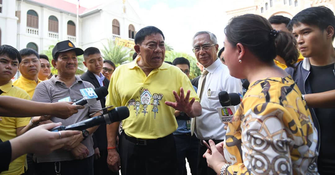 ผู้ว่า อัศวินฯ ขู่ถ้าแอบก่อสร้างอีก ตอกตะปูแม้แต่ตัวเดียวเล่นงานทั้งเขต